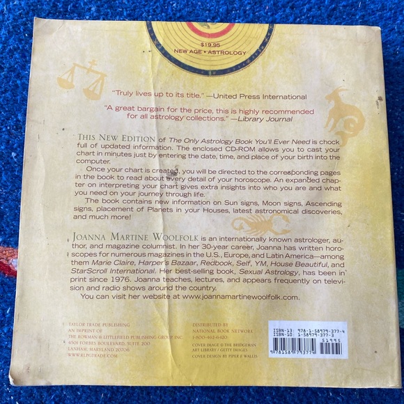 The only Astrology Book you’ll ever need by Joanna Martine Woolfolk. Paperback. - Picture 5 of 6